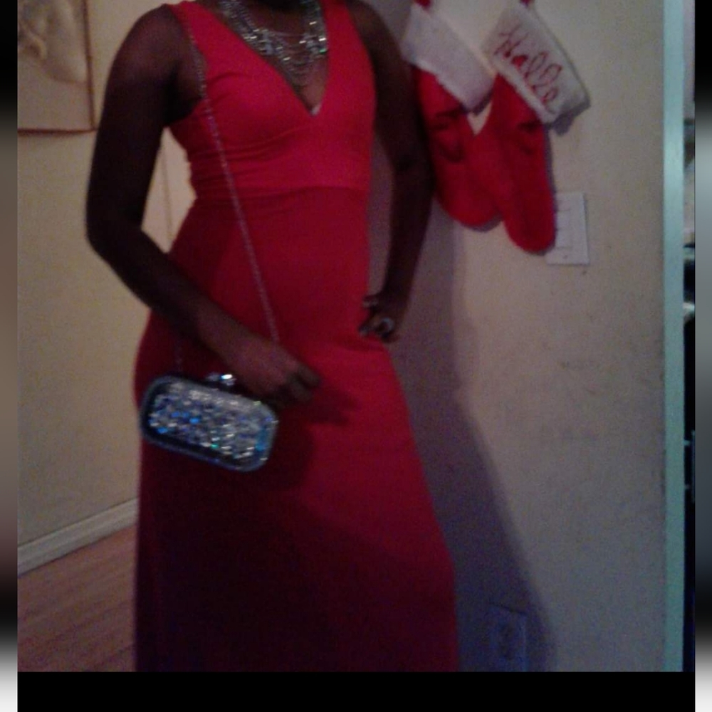 Red dress
